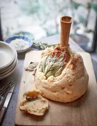 Jarret de veau à la sauge en croute de sel Le Guérandais