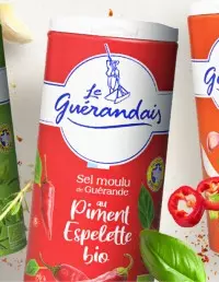 Sel aromatisé au piment d'Espelette BIO 