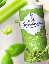 Sel aromatisé aux herbes BIO Le Guérandais